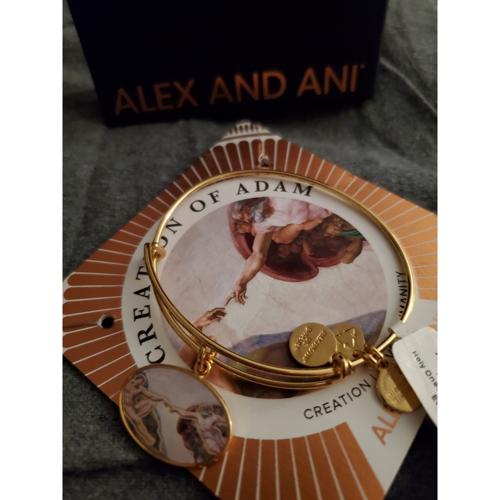 Alex and Ani Creation of Man Bangle